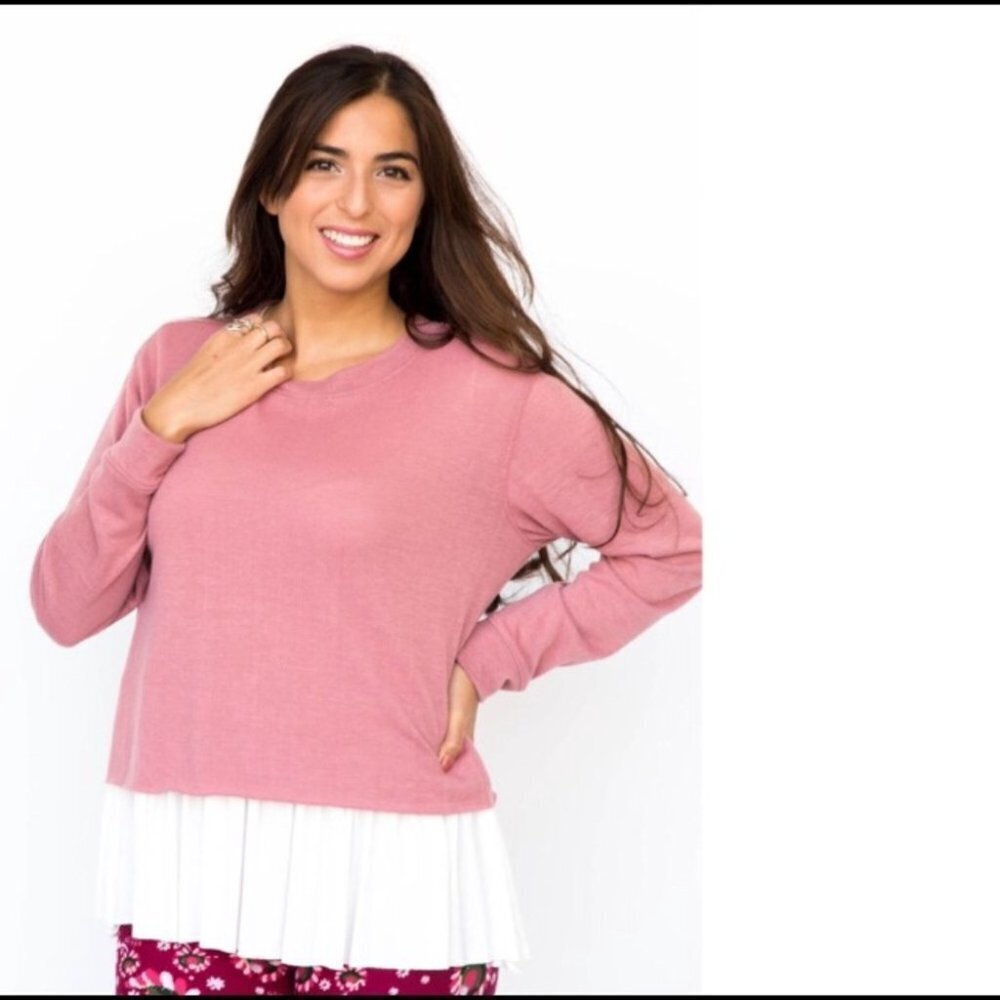 L Agnes & Dora Pullover Sweater EE21 4942